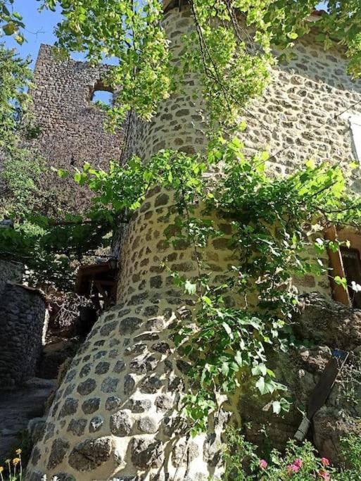 Gite Le Rocher Du Chateau De Retourtour Lamastre Eksteriør billede